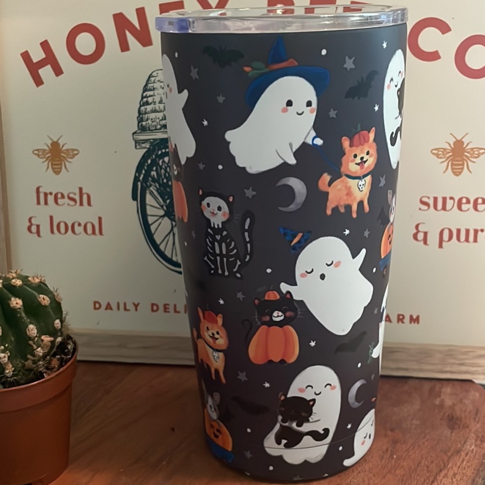 NEW Ghost Stainless Steel Tumbler